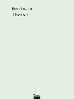 cover image of Werkausgabe Ernst Brauner / Theater
